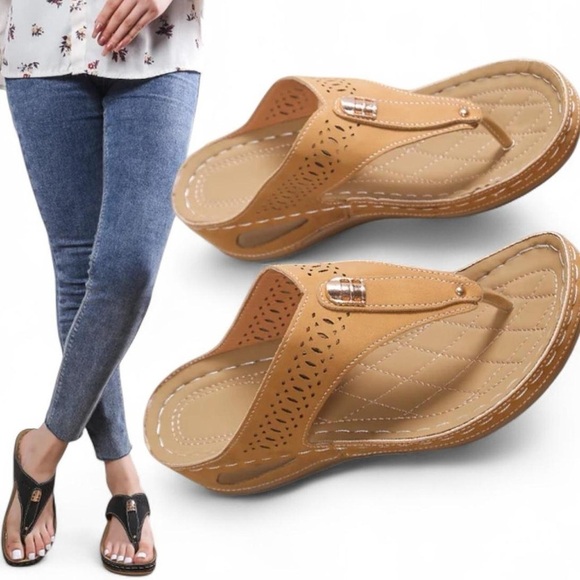 Casual Strappy Platform Sandals | Size 42 (approx Women’s 9-9.5) - Picture 8 of 8